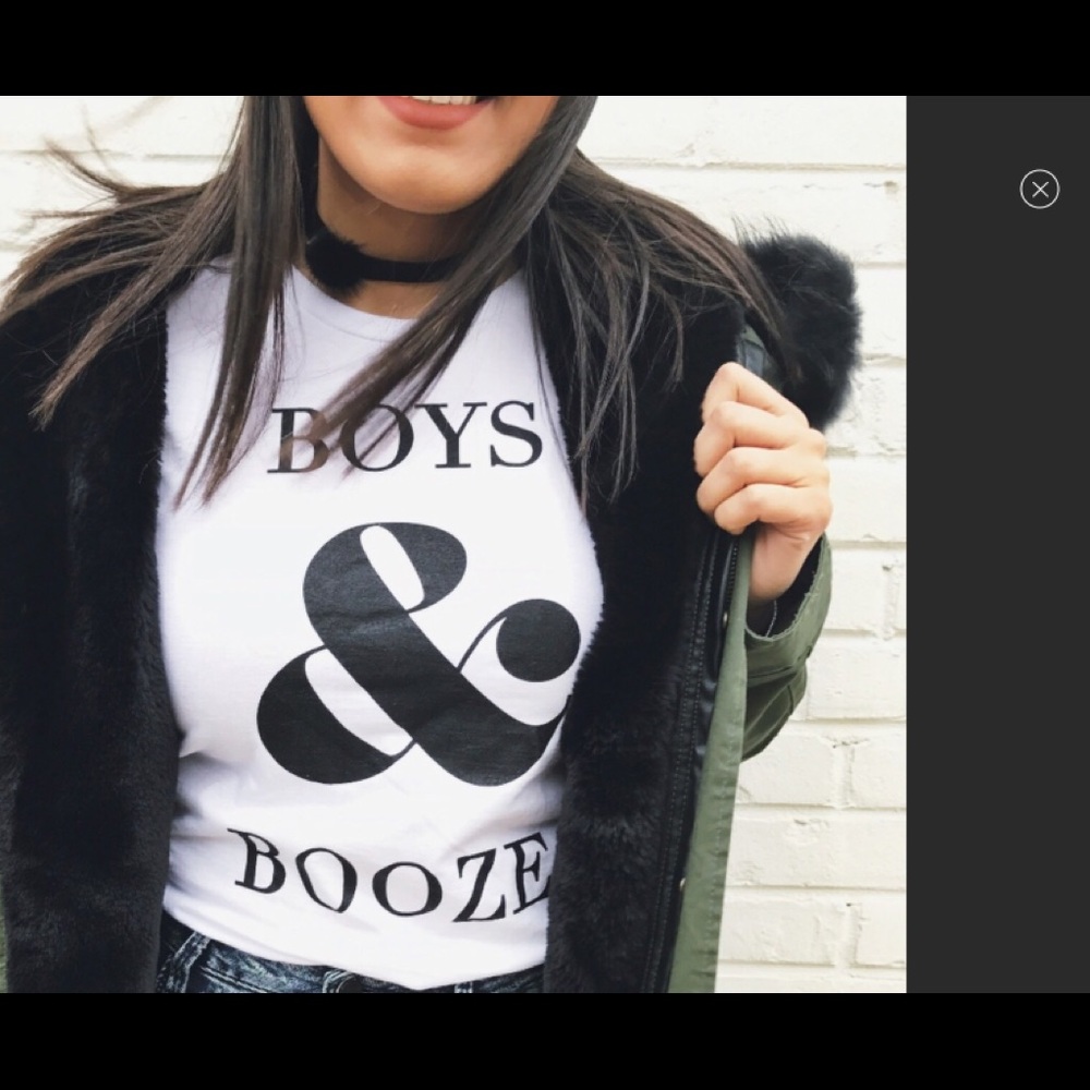 Boys & Booze T-shirt